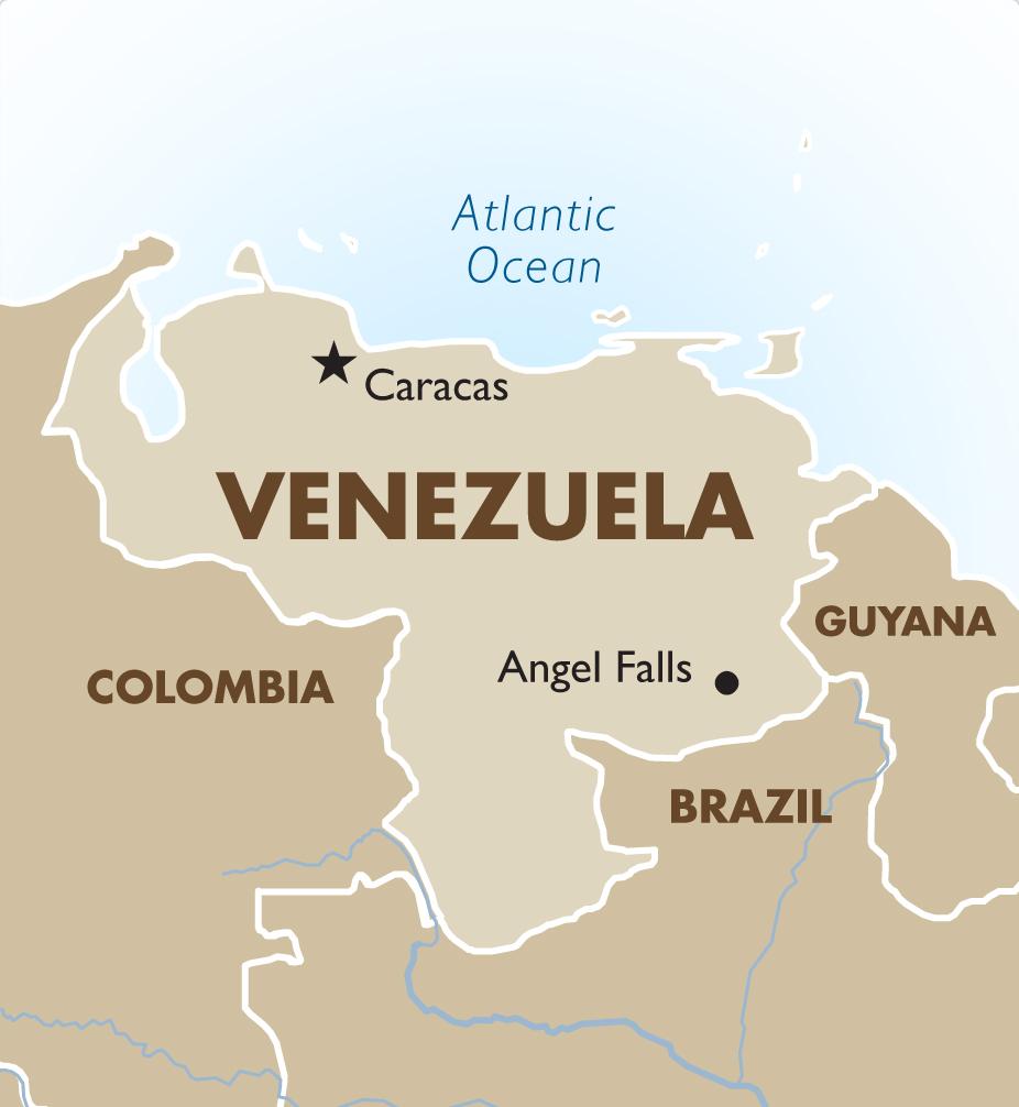 Lista 94+ Foto Mapa De Venezuela Con Estados Y Capitales Alta ...